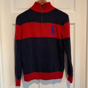 Polo Ralph Lauren Rib Knit 1/4 Zip Pullover